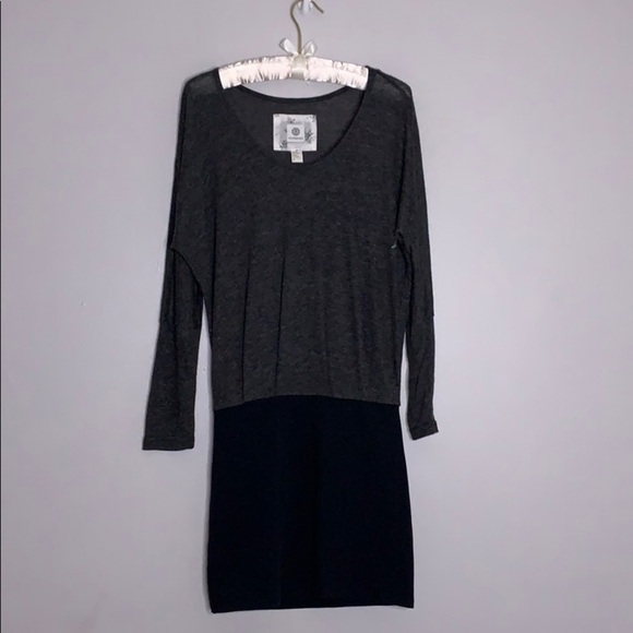 Element t-Shirt Dress Mini Sz small women’s color block NWOT Grey - Picture 1 of 8
